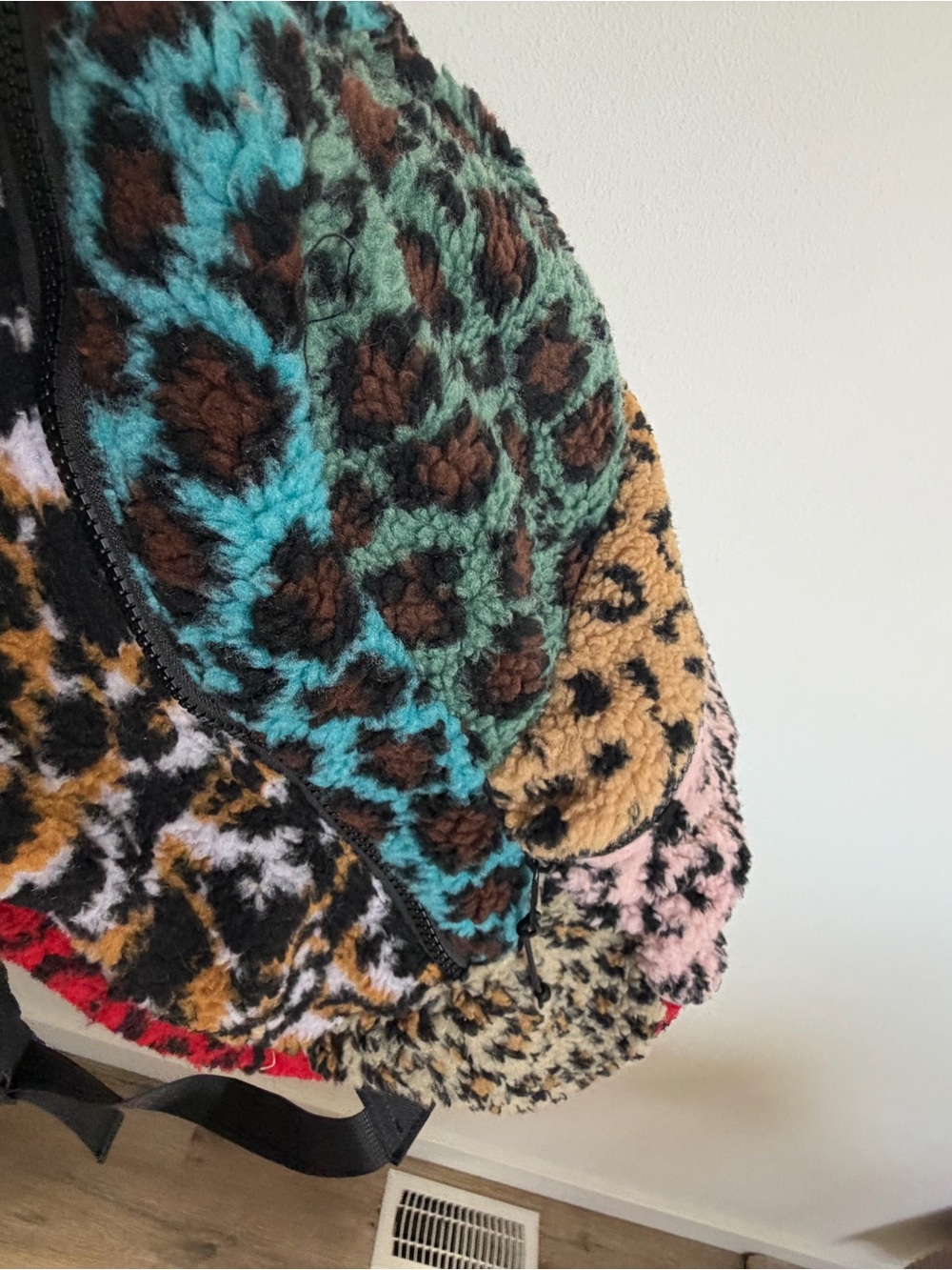 Imran Potato Sherpa Leopard backpack